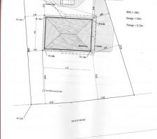 Notre future maison sur notre terrain.