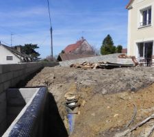 "Jardin" avant remplacement du compteur d'eau