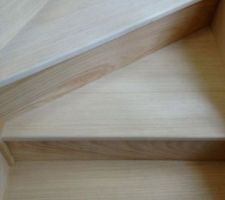 Escalier en bois exotique