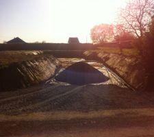 Terrassement du trou !!!! impressionnant