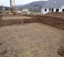 Trac&eacute; des fondations