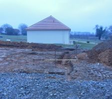 D&eacute;but des fondations