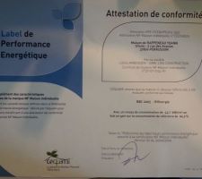 Attestation BBC reçue