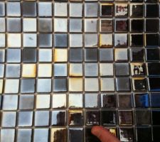 Mosaique salle d'eau