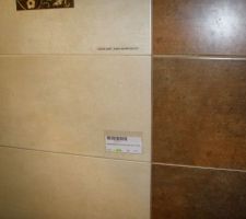 Fa&iuml;ence de la salle de bain