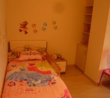 Chambre Cyrielle - ajout du placard et etageres