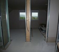 Pallier étage vue sur chambre 2 et 3
