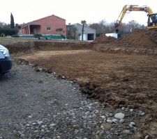 Terrassement terminé
