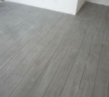 Le carrelage du bureau