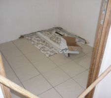 La douche a l'italienne du RDC