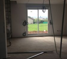 La salle a manger vue du salon