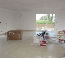 Piece a vivre 1seule sous couche pour l'instant