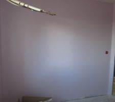 La premiere couleur pausée 
Chambre de notre ainée de 4 ans
Dulux :) pause superbe !!!