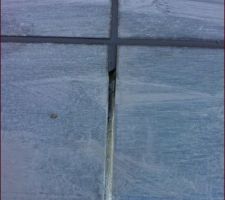 Voil&agrave; les joints avant le lavage au d&eacute;capant...