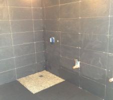 Douche &agrave; l'italienne....