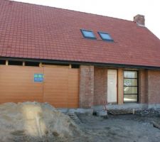 Gouttière posée façade