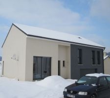 Vue sous la neige!!!