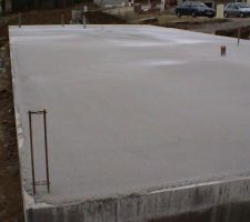 Dalle coulée sur vide sanitaire de 60 à 80 cm de hauteur