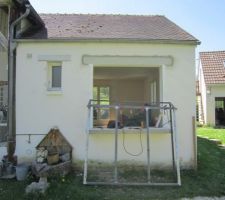 Un bow-window, encore une création originale, pièces usinées et assemblées à la main.