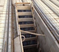 Escaliers en cours