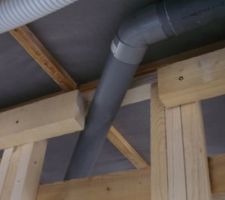 Reseau vmc passage dans plafond