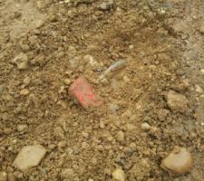 Borne d&eacute;grad&eacute;e.