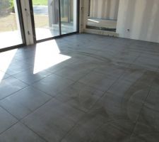 Carrelage entr&eacute;e/S&eacute;jour