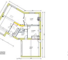 Plan du rez de chaussée