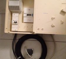 Compteur EDF provisoire