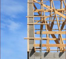 Finition des pignons