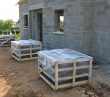 Livraison des ardoises le 02/05/2013