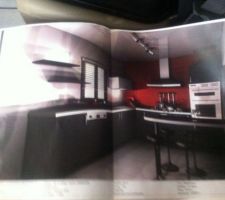 Notre futur cuisine est commandée!! Elle sera grise avec plan de travail blanc!!
