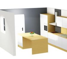 Implantation de la cuisine