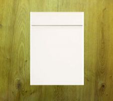 Plan de travail chêne ambré et façade blanc mat ou brillant, à voir
