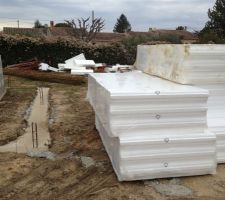 Arriv&eacute;e des isolants