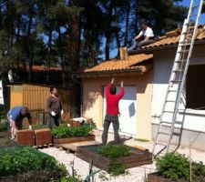 Récupération de la toiture