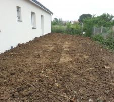 Remise en place des terres