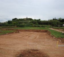 Fin de mise a plat du terrain
