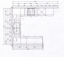 Plan implantation cuisine