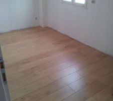 Parquet chambre parentale.