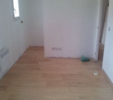 Parquet chambre parentale.