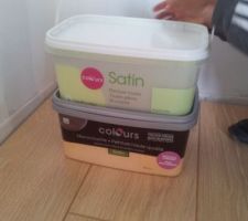 Futures peintures chambre bb.