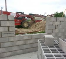 D&eacute;but de la fen&ecirc;tre ronde 120cm