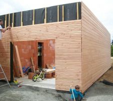 Bardage garage