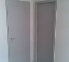 Peinture des portes