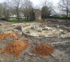 Vue du tas de pierre