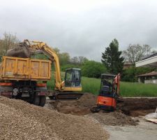 Le terrassier &agrave; l??uvre !