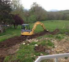 Le terrassier &agrave; l??uvre !