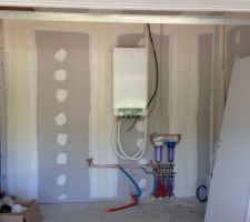 Module interieur de la pac instalé