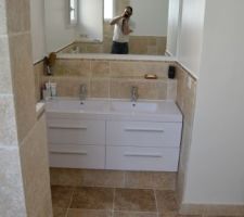 Salle de bain, plan vasques